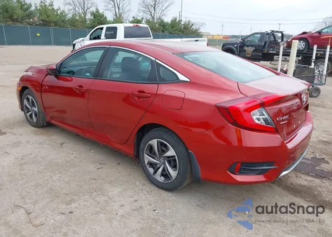 2020 Honda Civic Lx from USA, damaged, VIN 19XFC2F61LE022058